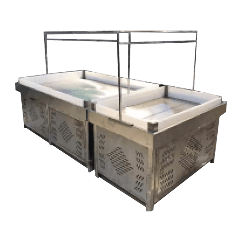 Høyeffektivt opplyst Fresh Display Stand