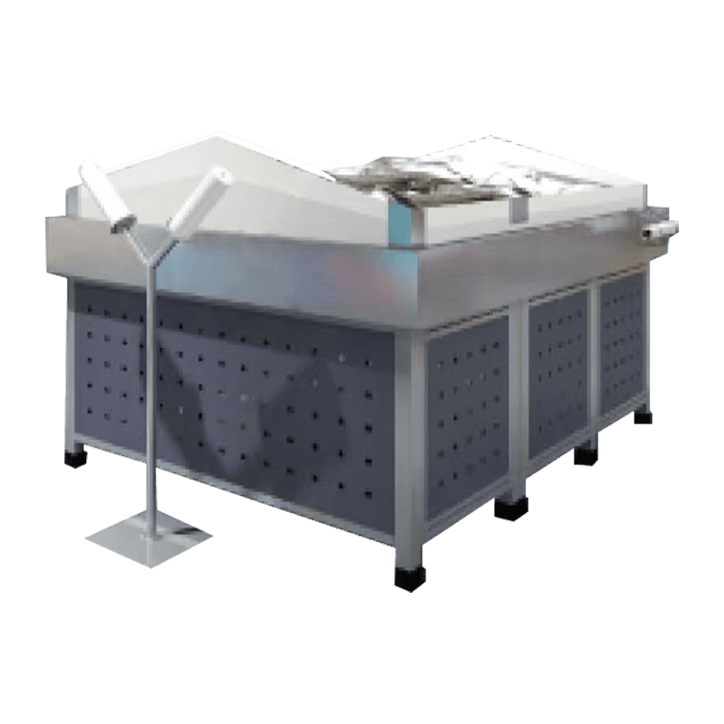 Slitesterk korrosjonsbestandig Fresh Display Stand